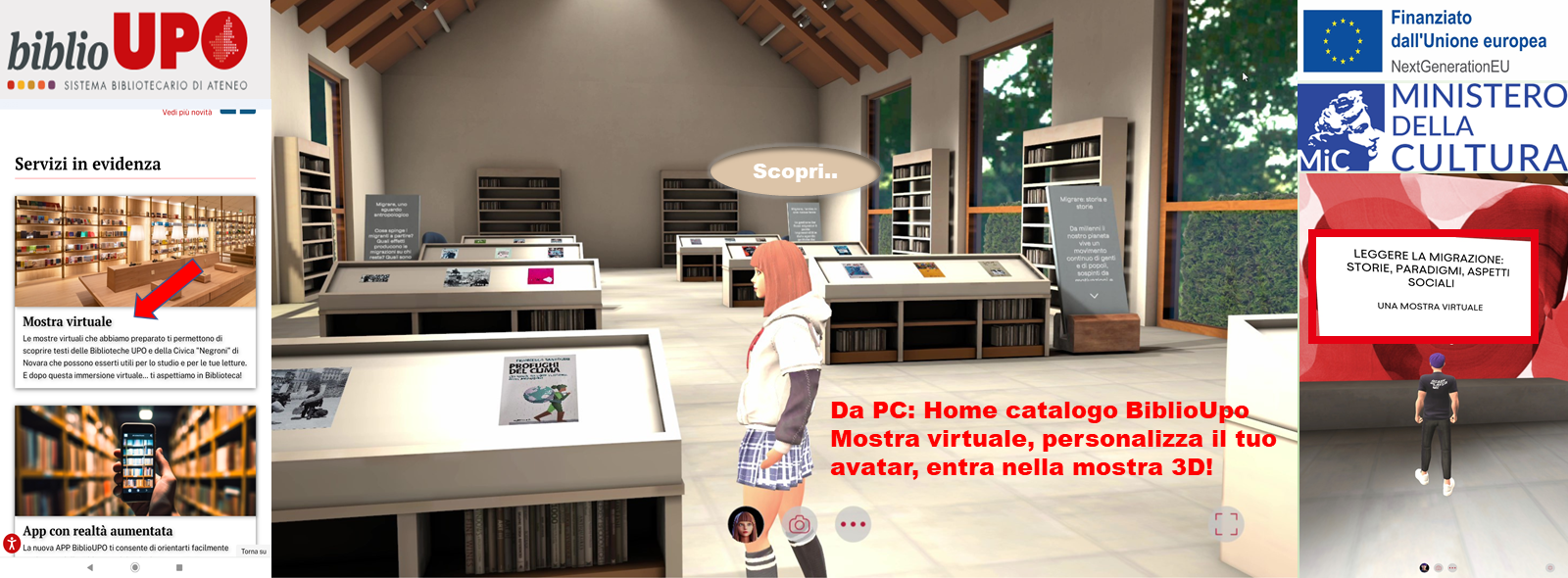biblio mostra virtuale
