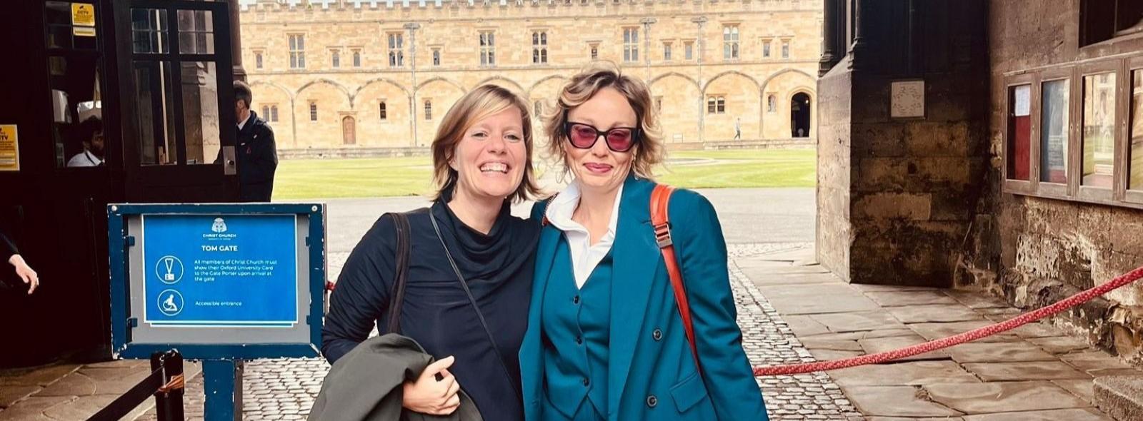 La professoressa Maria Napoli al Research Centre for Romance Linguistics di Oxford